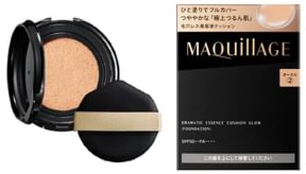SHISEIDO Maquillage Dramatic Essence Cushion Glow SPF 50+ PA++++ 2 Ochre - 13g Refill