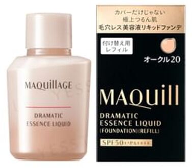 SHISEIDO Maquillage Dramatic Essence Liquid Foundation SPF 50+ PA++++ 20 Ocher Refill 25ml