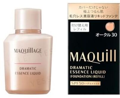SHISEIDO Maquillage Dramatic Essence Liquid Foundation SPF 50+ PA++++ 30 Ocher Refill 25ml