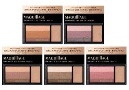 SHISEIDO Maquillage Dramatic Multi Eye Color BR343 Almond Galette