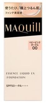 SHISEIDO Maquillage Essence Liquid EX Foundation SPF 50+ PA++++ Baby Pink Ocher 00 - 24ml