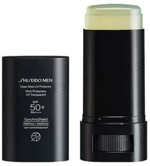 SHISEIDO Men SynchroShield WetForce x HeatForce Clear Stick UV Protector SPF 50+ PA++++ 20g