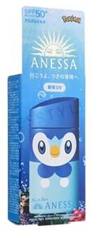 SHISEIDO Pokemon Piplup Anessa Perfect UV Sunscreen Skincare Milk SPF 50+ PA++++ - Zonnebrandcrème