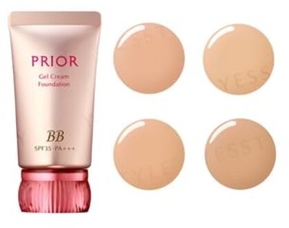 SHISEIDO Prior Gel Cream Foundation SPF 35 PA+++ Ocher 2