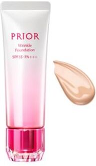 SHISEIDO Prior Medicated Wrinkle Foundation SPF 35 PA+++ 2 Medium Brightness