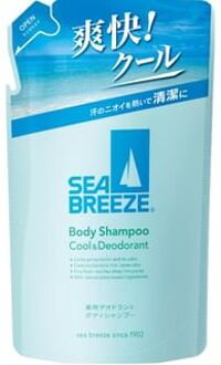 SHISEIDO Sea Breeze Body Shampoo Cool & Deodorant 330ml Refill