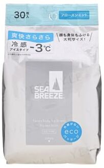 SHISEIDO Sea Breeze Face & Body Ice Sheet N Frozen Mint 30 pcs