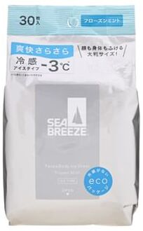 SHISEIDO Sea Breeze Face & Body Ice Sheet N Frozen Mint Frozen Mint - 30 pcs