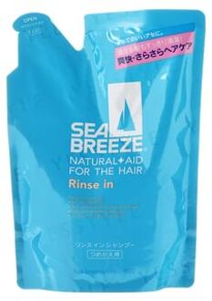 SHISEIDO Sea Breeze Natural+Aid Rinse In Shampoo Refill 400ml