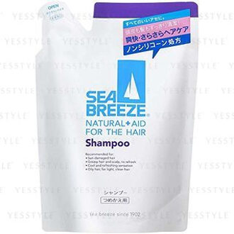 SHISEIDO Sea Breeze Natural+Aid Shampoo Refill 400ml