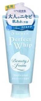 SHISEIDO Senka Perfect Whip Acne Care Medicated Beauty Face Foam 120g