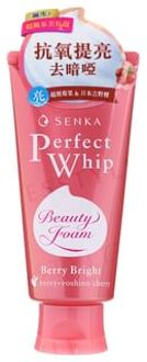 SHISEIDO Senka Perfect Whip Berry Bright Beauty Face Foam 100g