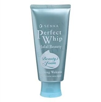 SHISEIDO Senka Perfect Whip Halal Beauty Soothing Wakame Japanese Sea Algae Beauty Face Foam 100g
