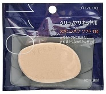 SHISEIDO Sponge poederdons Soft For Liquid Cream Type 110