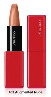 SHISEIDO TechnoSatin Gel Lipstick 403 Augmented Nude