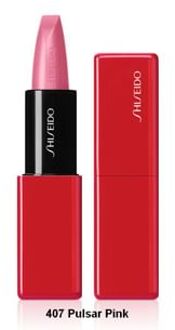 SHISEIDO TechnoSatin Gel Lipstick 407 Pulsar Pink