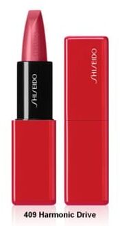 SHISEIDO TechnoSatin Gel Lipstick 409 Harmonic Drive