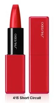 SHISEIDO TechnoSatin Gel Lipstick 415 Short Circuit