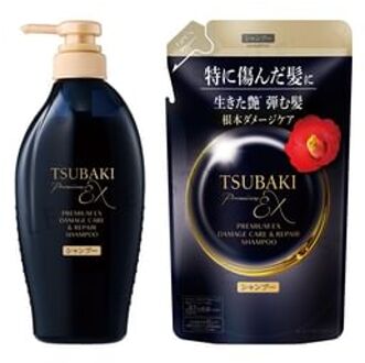SHISEIDO Tsubaki Premium EX Damage Care & Repair Shampoo 300ml Refill
