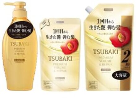 SHISEIDO Tsubaki Premium Volume & Repair Shampoo 300ml Refill
