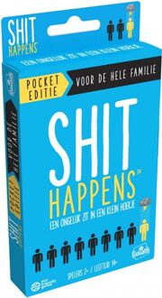 Shit Happens Familie Editie 100 kaarten - pocket editie