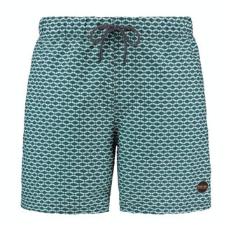 SHIWI Heren zwemshort hammam met motief Groen - XXXL