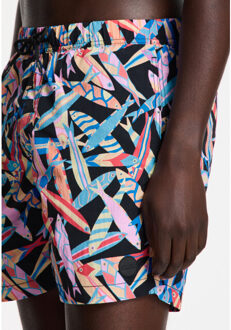 SHIWI Heren zwemshort nick 6" vissen print color Veelkleurig - L