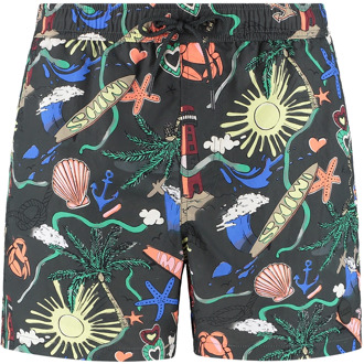 SHIWI jongens zwembroek Zwart - 122-128