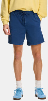 SHIWI Josh Shorts Solid Korte Broek Blauw