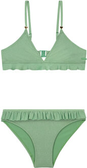 SHIWI Meisjes bikini Rosie Sicily glitter - Kelly groen - Maat 158/164