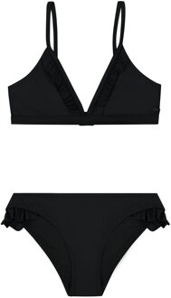 SHIWI Meisjes bikini triangel - Blake - Zwart - Maat 146/152