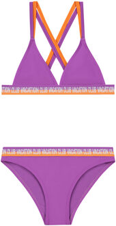 SHIWI Meisjes bikini triangel - Luna - Zomer paars - Maat 158/164