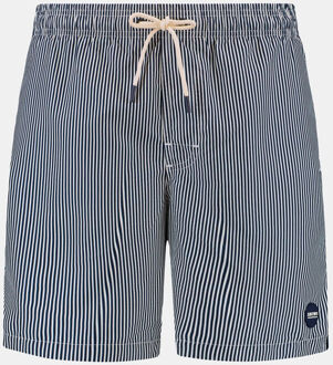 SHIWI Mike Gestreepte Zwembroek Blauw
