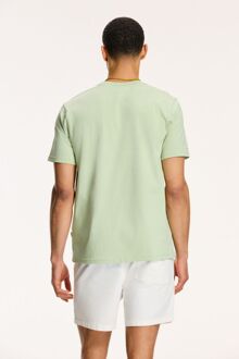 SHIWI T-Shirt Antigua Port Dust Green Groen - L,M,S,XL