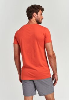SHIWI T-Shirt Print Shiwi , Oranje , Heren - Xl,S