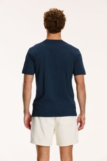SHIWI T-Shirt Sardines Midnight Navy Blauw - L,M,XL