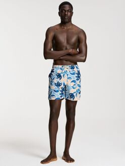 SHIWI Zwembroek Mike Floral Leafs Blauw Multicolour - L,M,S,XL