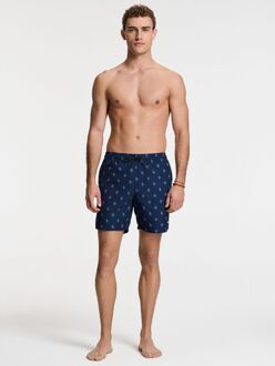 SHIWI Zwembroek Mike Sketched Coral Navy Donkerblauw - L,M,XL