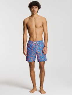 SHIWI Zwembroek Mike Starfish Blauw Oranje - L,M