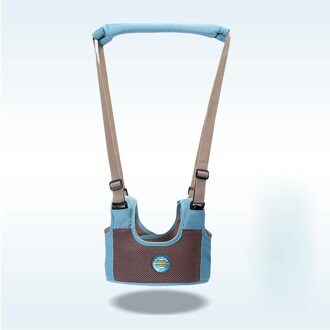 Shiyun Strap Walker Stand Up Harnesses Baby Wandelen Leren Riem Wandelen Loopstoeltje Harness Assistant Peuter Riemen SZ196 lucht blauw 2