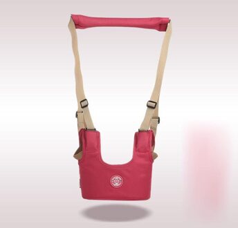 Shiyun Strap Walker Stand Up Harnesses Baby Wandelen Leren Riem Wandelen Loopstoeltje Harness Assistant Peuter Riemen SZ196 roos rood 1