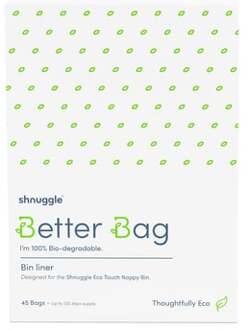 shnuggle ® Afvalzakken Eco Better Bag Wit