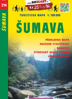 Shocart Tourist Map 214  Sumava / Böhmerwald