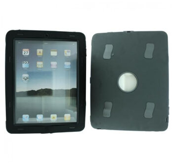 Shock Proo TPU Backcover voor de Apple - Zwart