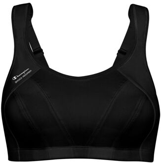 shockabsorber racerback multisport sportbh zwart dames - D100