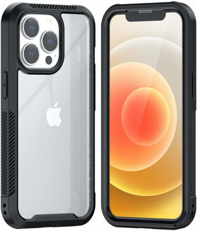 Shockproof case iPhone 13 Pro clear Transparant