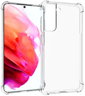 Shockproof Case Samsung Galaxy S21 FE hoesje - Transparant