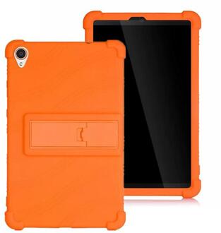 Shockproof Silicon Case Voor Lenovo Tab M8 TB-8505F TB-8505X 8.0 Inch Tablet Cover Voor Lenovo Tab M8 Funda Conque Case cover oranje