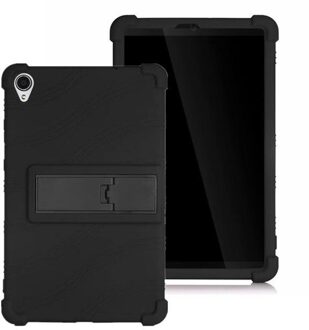 Shockproof Silicon Case Voor Lenovo Tab M8 TB-8505F TB-8505X 8.0 Inch Tablet Cover Voor Lenovo Tab M8 Funda Conque Case cover zwart