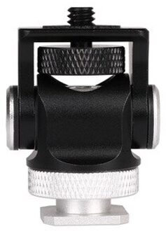 Shoe Verstelbare Mount Monitor Flash Adapter Microfoon Beugel Houder Voor Video Camera Fotografie Voor Canon Nikon Sony